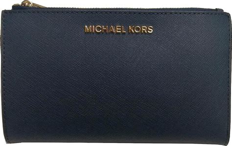 michael kors jet set travel striped saffiano leather phone wristlet|michael kors jet set.